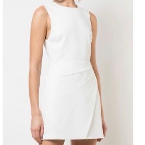 Alice + Olivia Kelsey Mini Dress White size 6